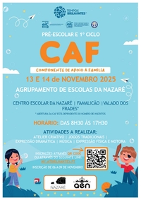 CAF de Novembro 2025 - Interrupção Letiva de Novembro